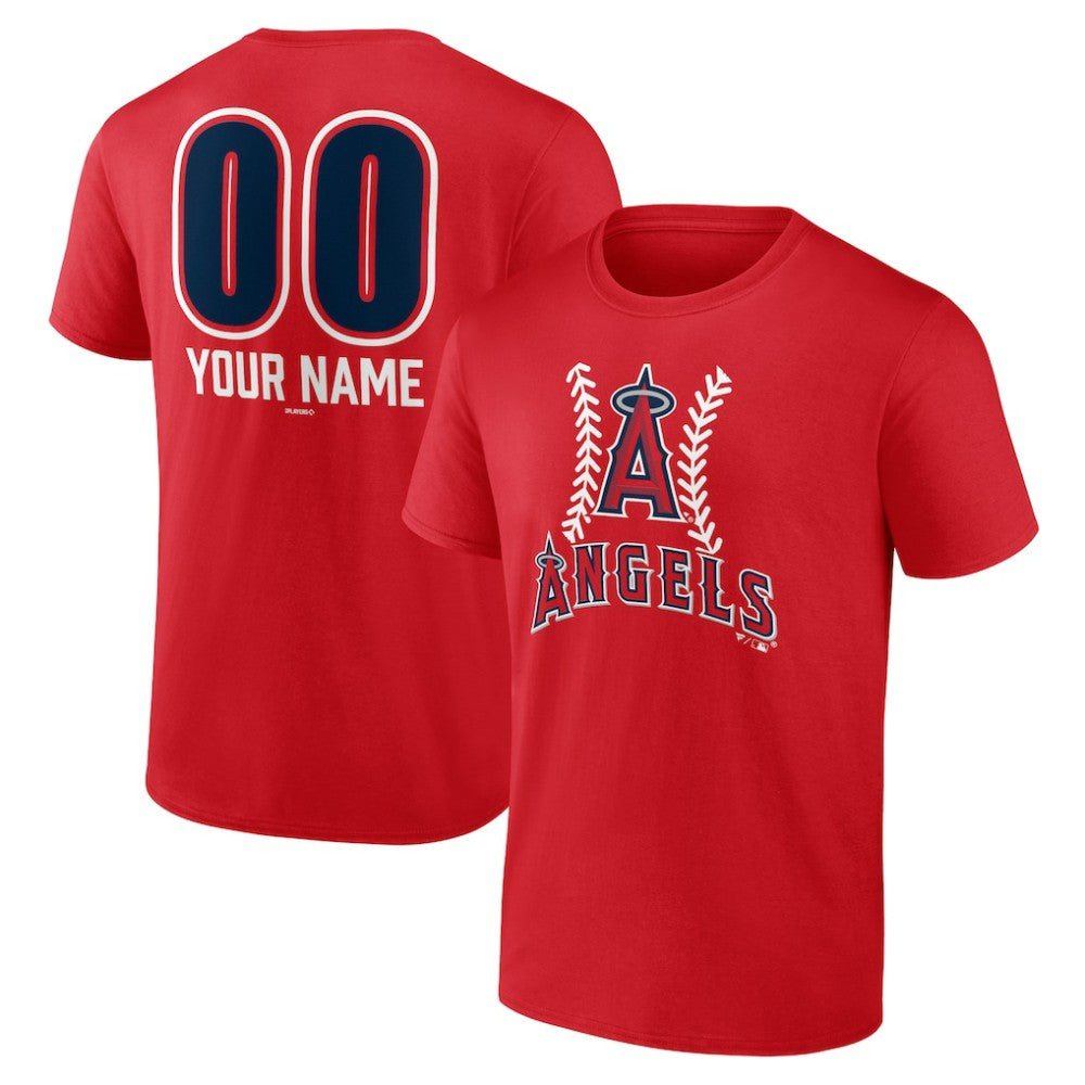 MLB Los Angeles Angels Personalized Name & Number Fastball T-Shirt