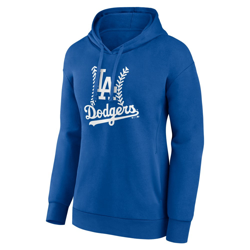 MLB Los Angeles Dodgers Women's Personalized Name & Number Fastball Pullover Hoodie