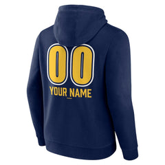 MLB Milwaukee Brewers Personalized Name & Number Fastball Pullover Hoodie