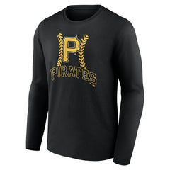 MLB Pittsburgh Pirates Personalized Name & Number Fastball Long Sleeve T-Shirt