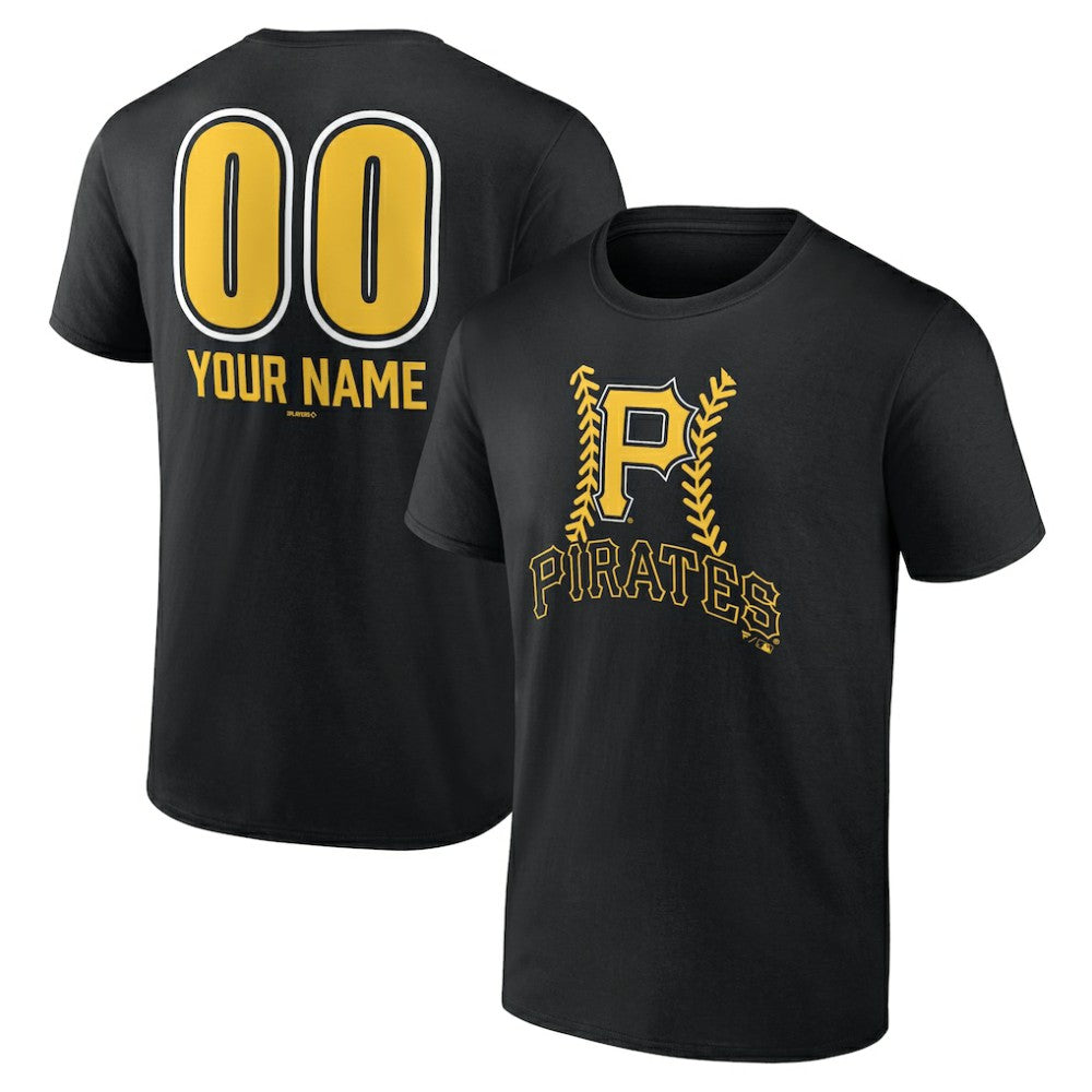 MLB Pittsburgh Pirates Personalized Name & Number Fastball T-Shirt