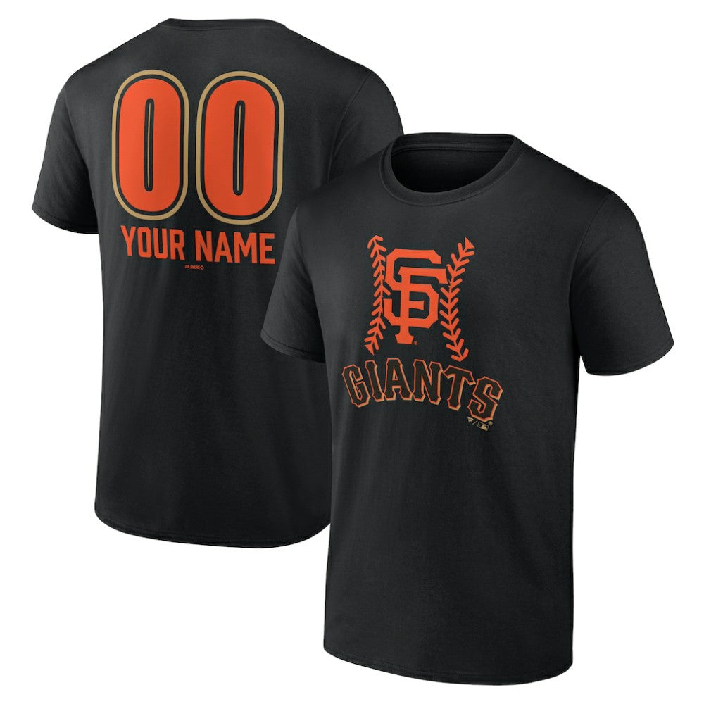 MLB San Francisco Giants Personalized Name & Number Fastball T-Shirt