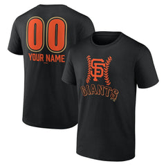 MLB San Francisco Giants Personalized Name & Number Fastball T-Shirt