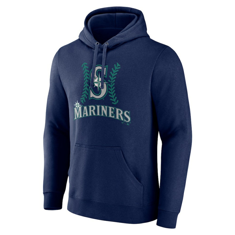 MLB Seattle Mariners Personalized Name & Number Fastball Pullover Hoodie
