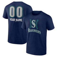 MLB Seattle Mariners Personalized Name & Number Fastball T-Shirt