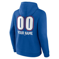 MLB Texas Rangers Personalized Name & Number Fastball Pullover Hoodie