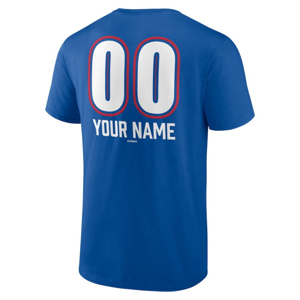 MLB Texas Rangers Personalized Name & Number Fastball T-Shirt