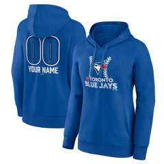 MLB Toronto Blue Jays Women's Personalized Name & Number Fastball Pullover Hoodie