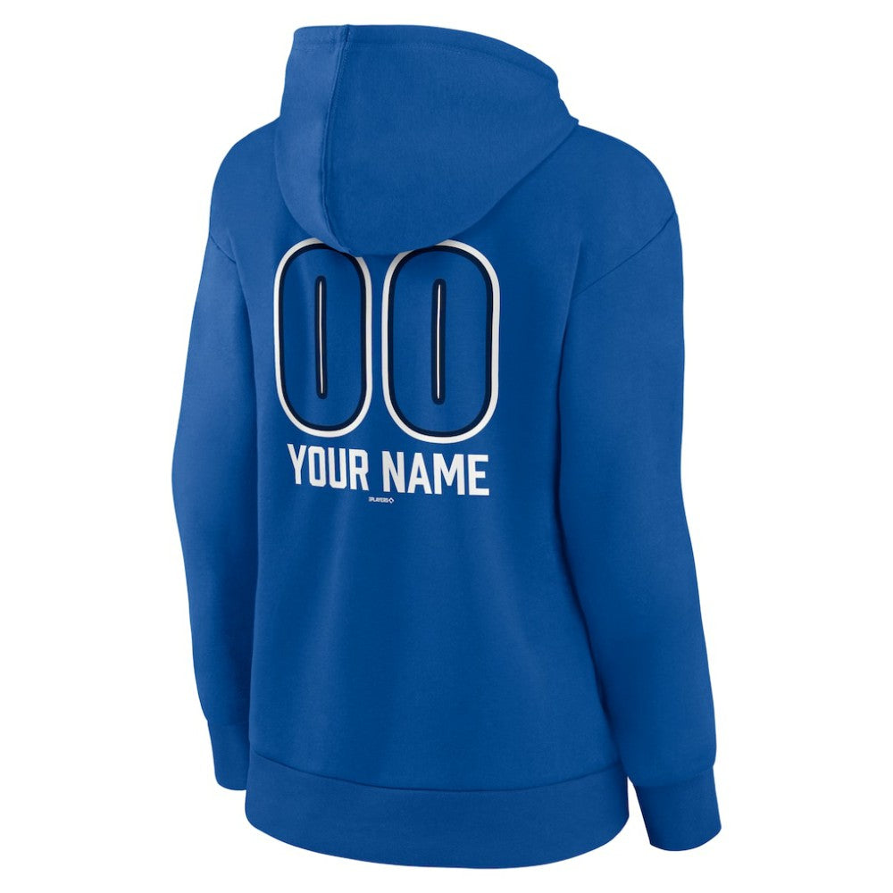 MLB Toronto Blue Jays Women's Personalized Name & Number Fastball Pullover Hoodie