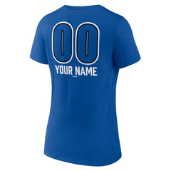 MLB Toronto Blue Jays Women's Personalized Name & Number Fastball V-Neck T-Shirt
