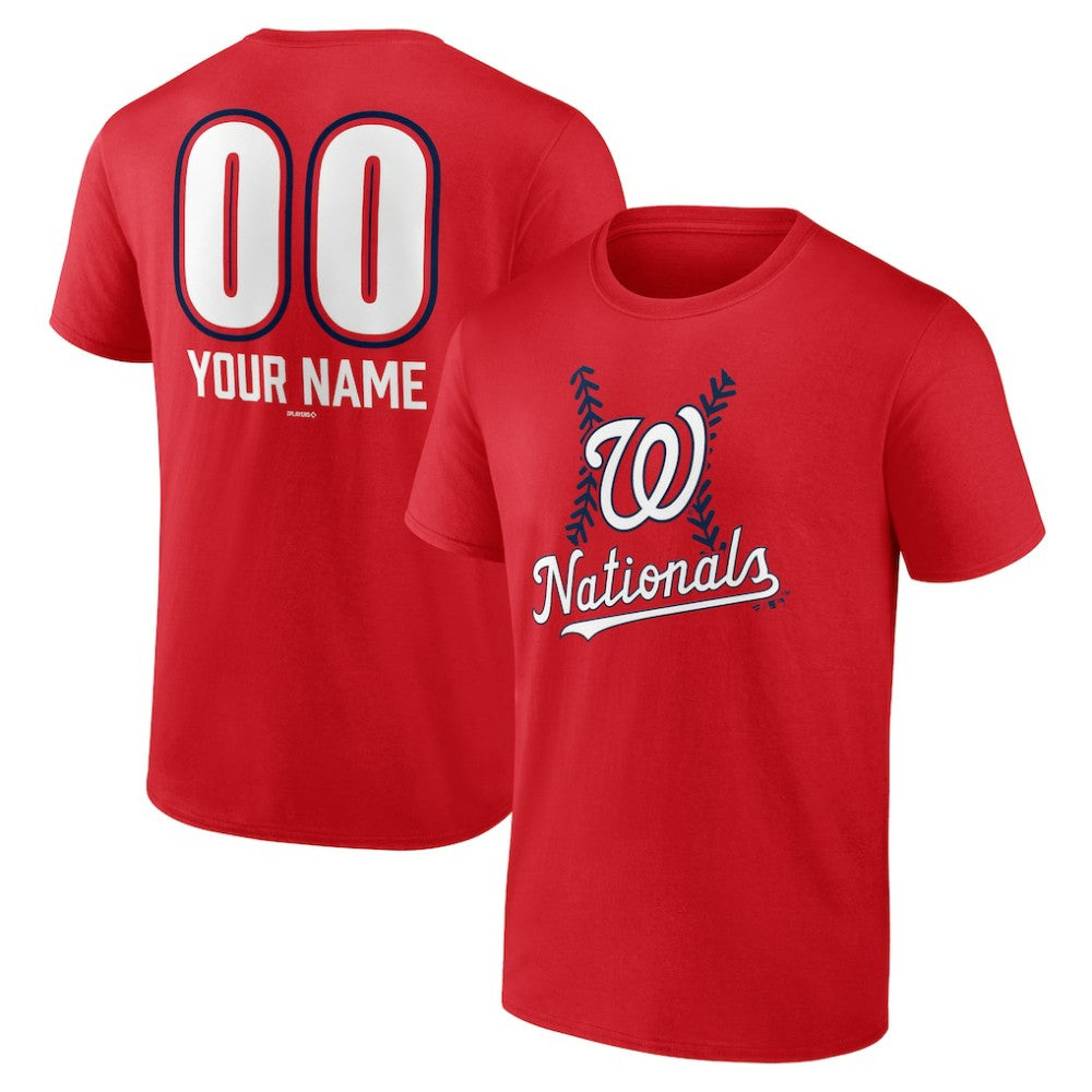 MLB Washington Nationals Personalized Name & Number Fastball T-Shirt