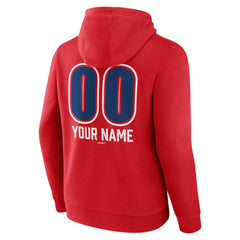 MLB Chicago Cubs Personalized Name & Number Fastball Pullover Hoodie