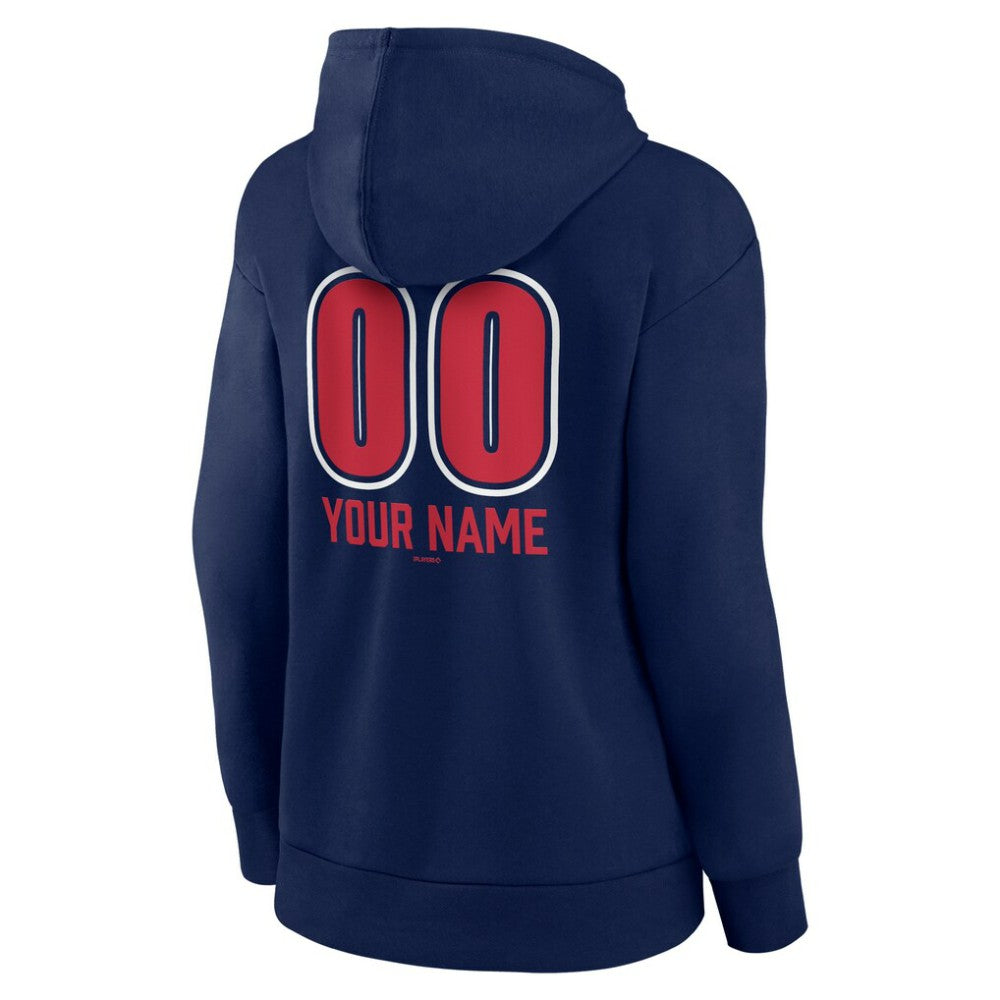 MLB St. Louis Cardinals Women's Personalized Name & Number Fastball Pullover Hoodie