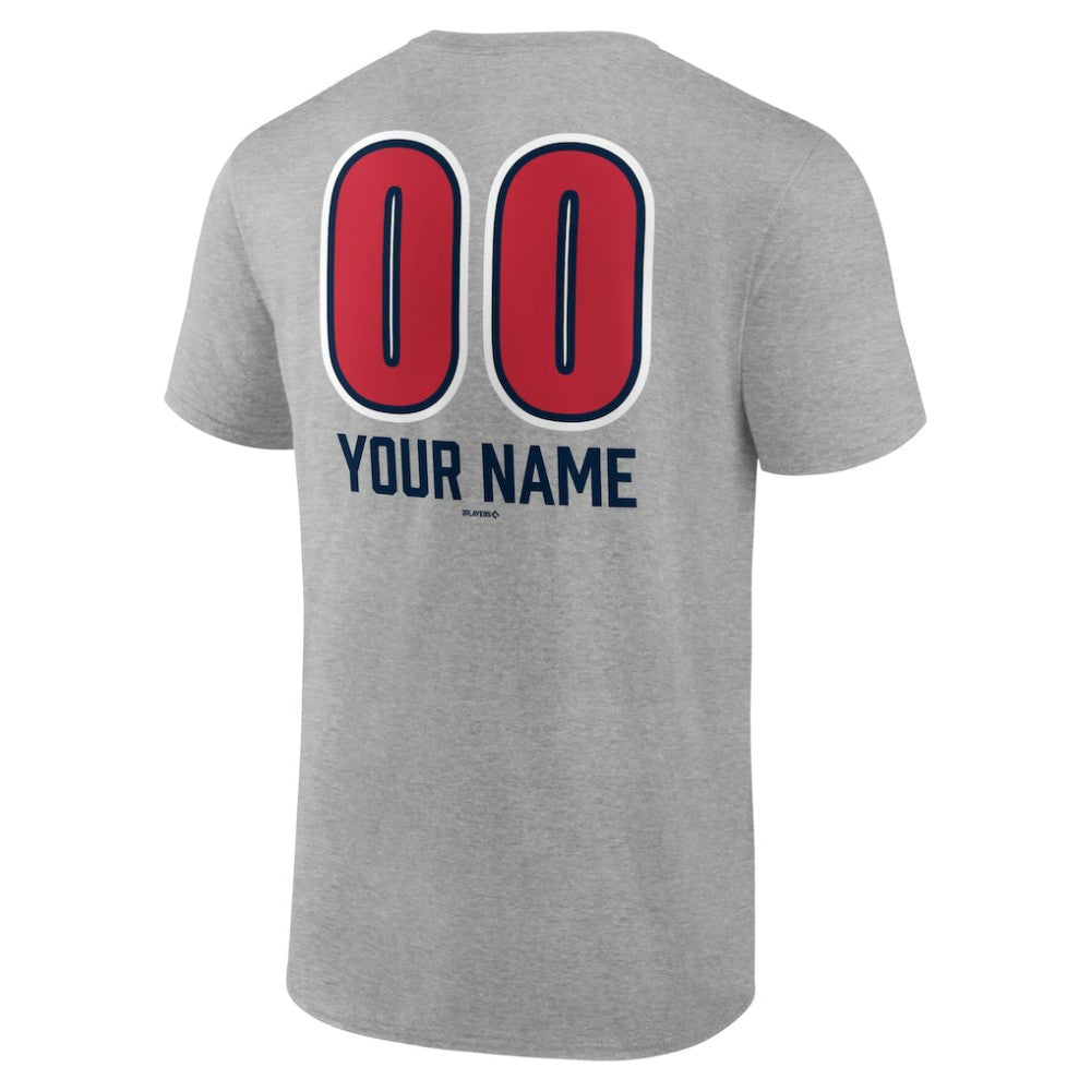 MLB Atlanta Braves Personalized Name & Number Fastball T-Shirt