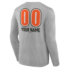 MLB Baltimore Orioles Personalized Name & Number Fastball Long Sleeve T-Shirt