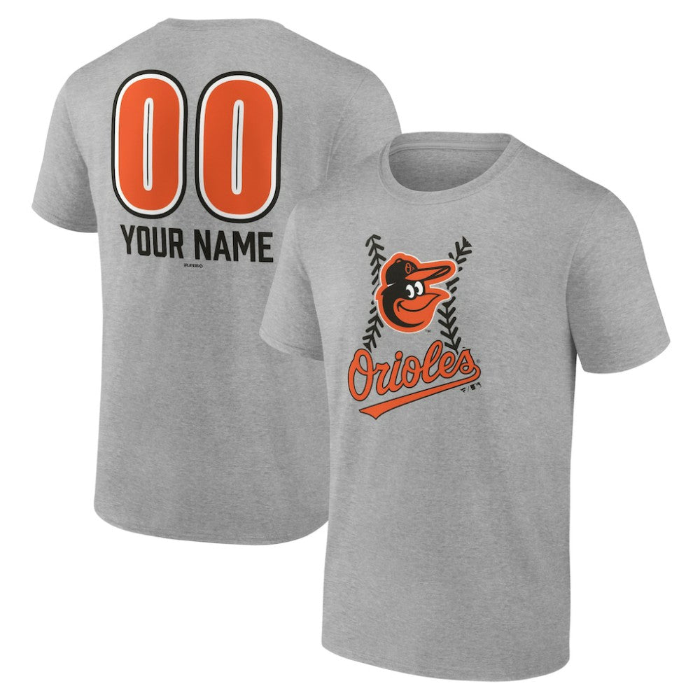 MLB Baltimore Orioles Personalized Name & Number Fastball T-Shirt