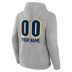 MLB Milwaukee Brewers Personalized Name & Number Fastball Pullover Hoodie