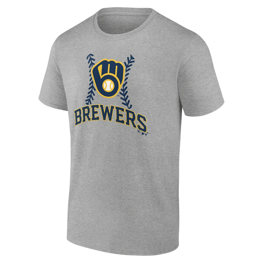 MLB Milwaukee Brewers Personalized Name & Number Fastball T-Shirt