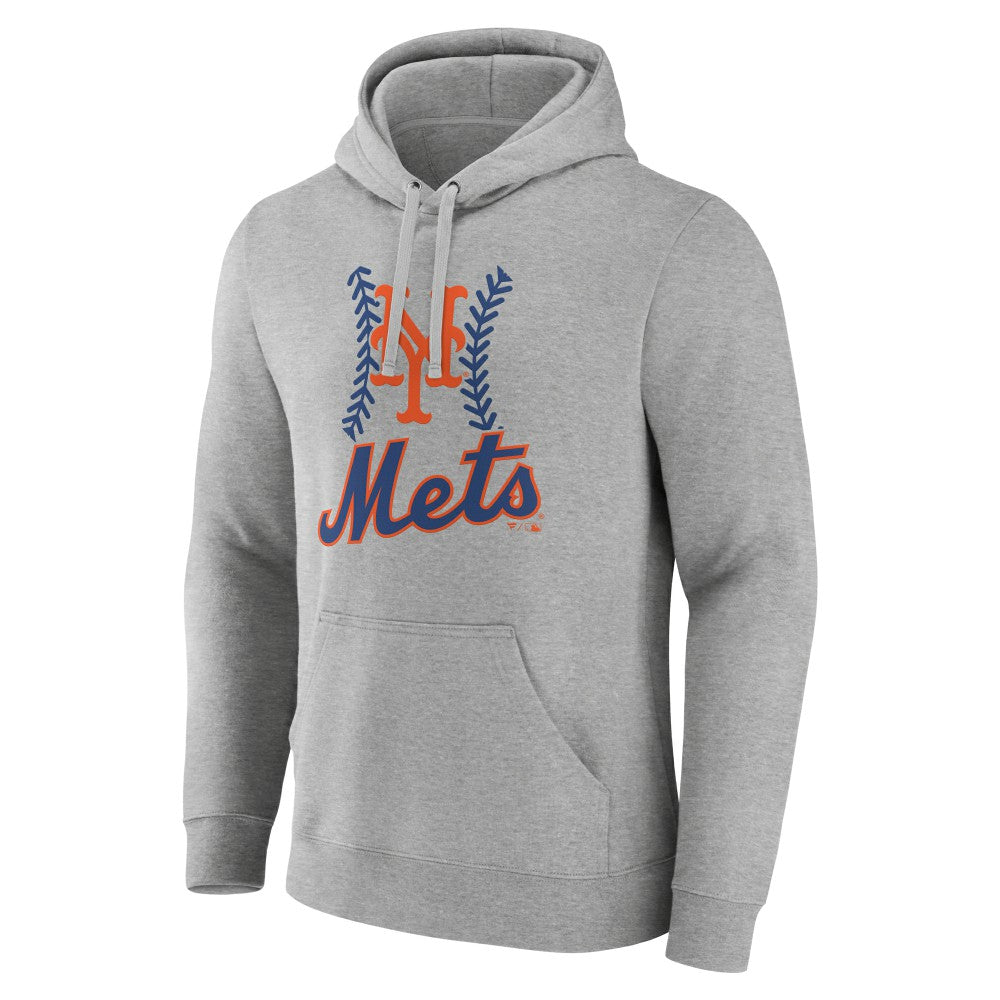 MLB New York Mets Personalized Name & Number Fastball Pullover Hoodie