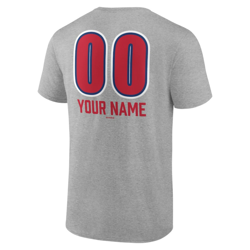 MLB Philadelphia Phillies Personalized Name & Number Fastball T-Shirt