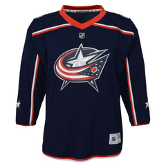 NHL Navy Columbus Blue Jackets Youth Home Replica Custom Jersey