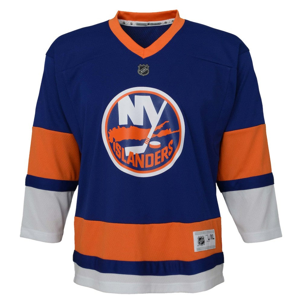 NHL Royal New York Islanders Youth Home Replica Custom Jersey