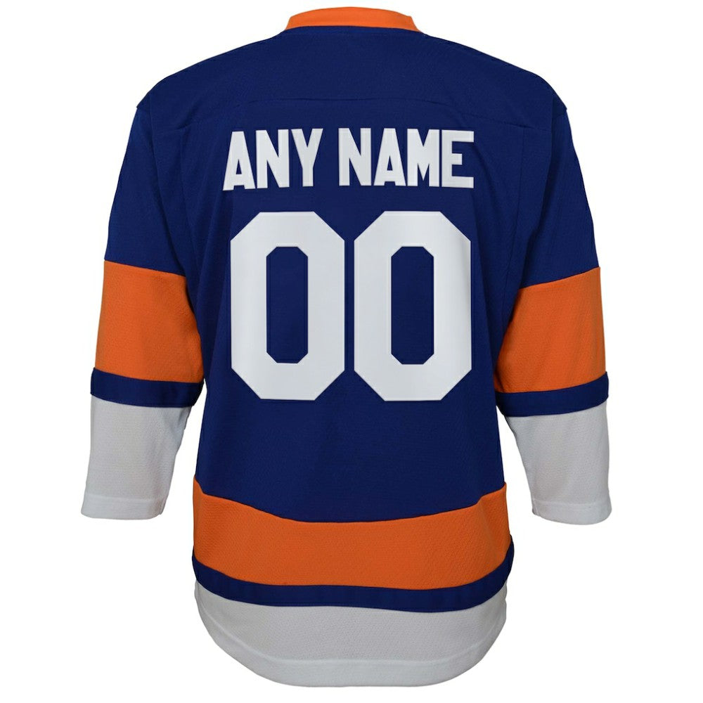 NHL Royal New York Islanders Youth Home Replica Custom Jersey