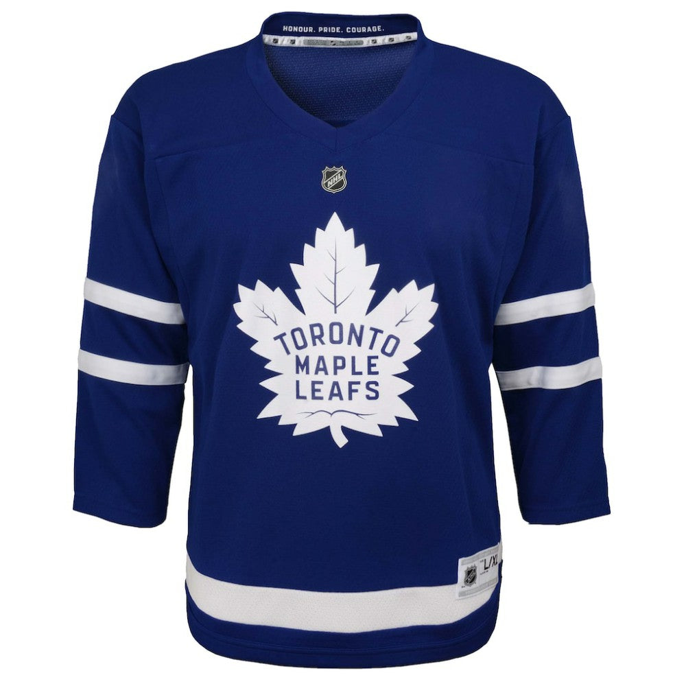 NHL Blue Toronto Maple Leafs Youth Home Replica Custom Jersey