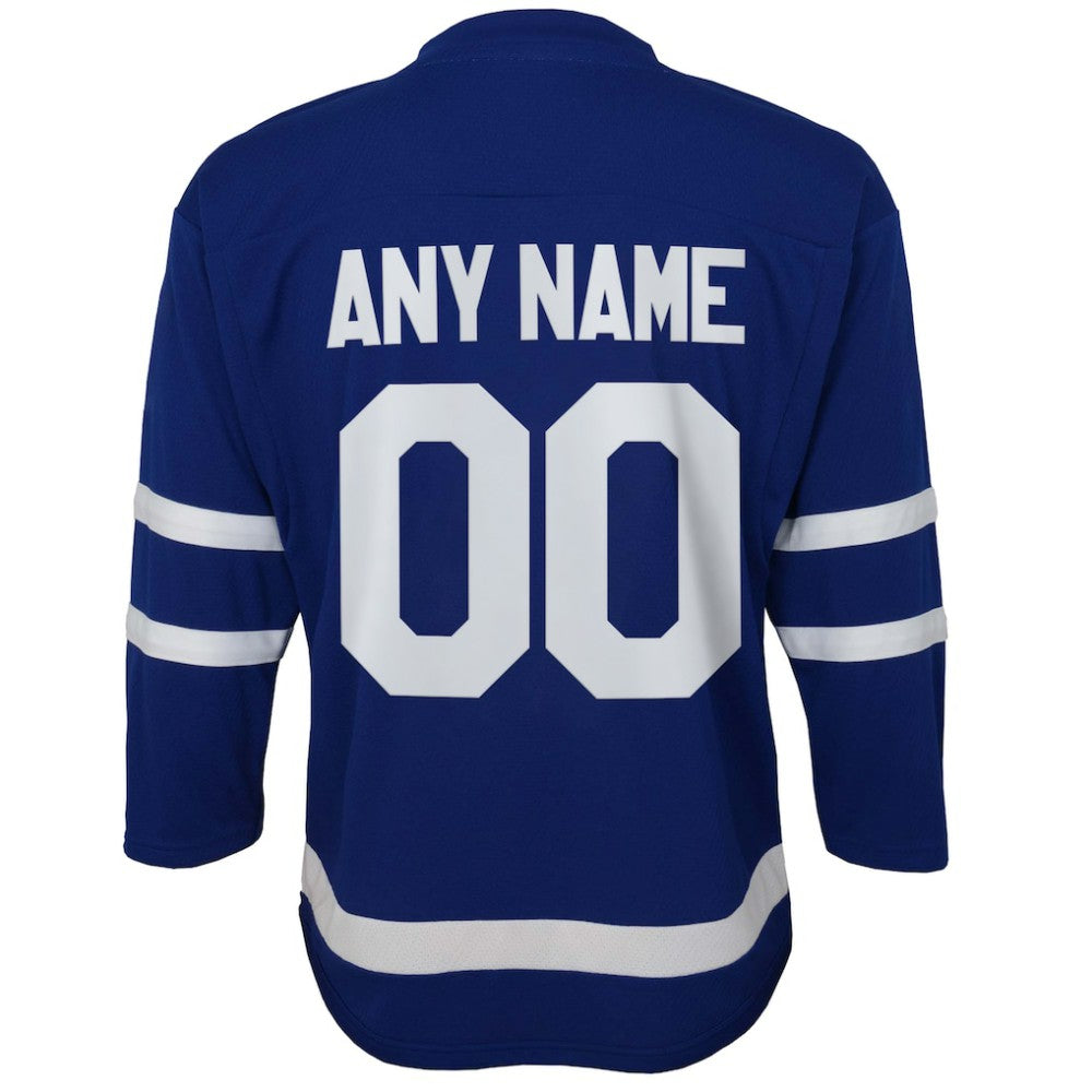 NHL Blue Toronto Maple Leafs Youth Home Replica Custom Jersey