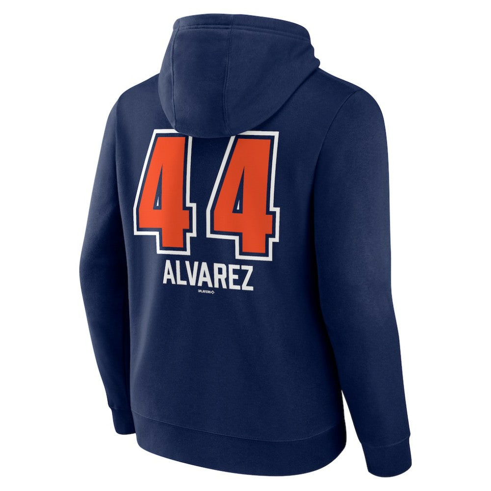 MLB Yordan Alvarez Houston Astros Fastball Player Name & Number Pullover Hoodie