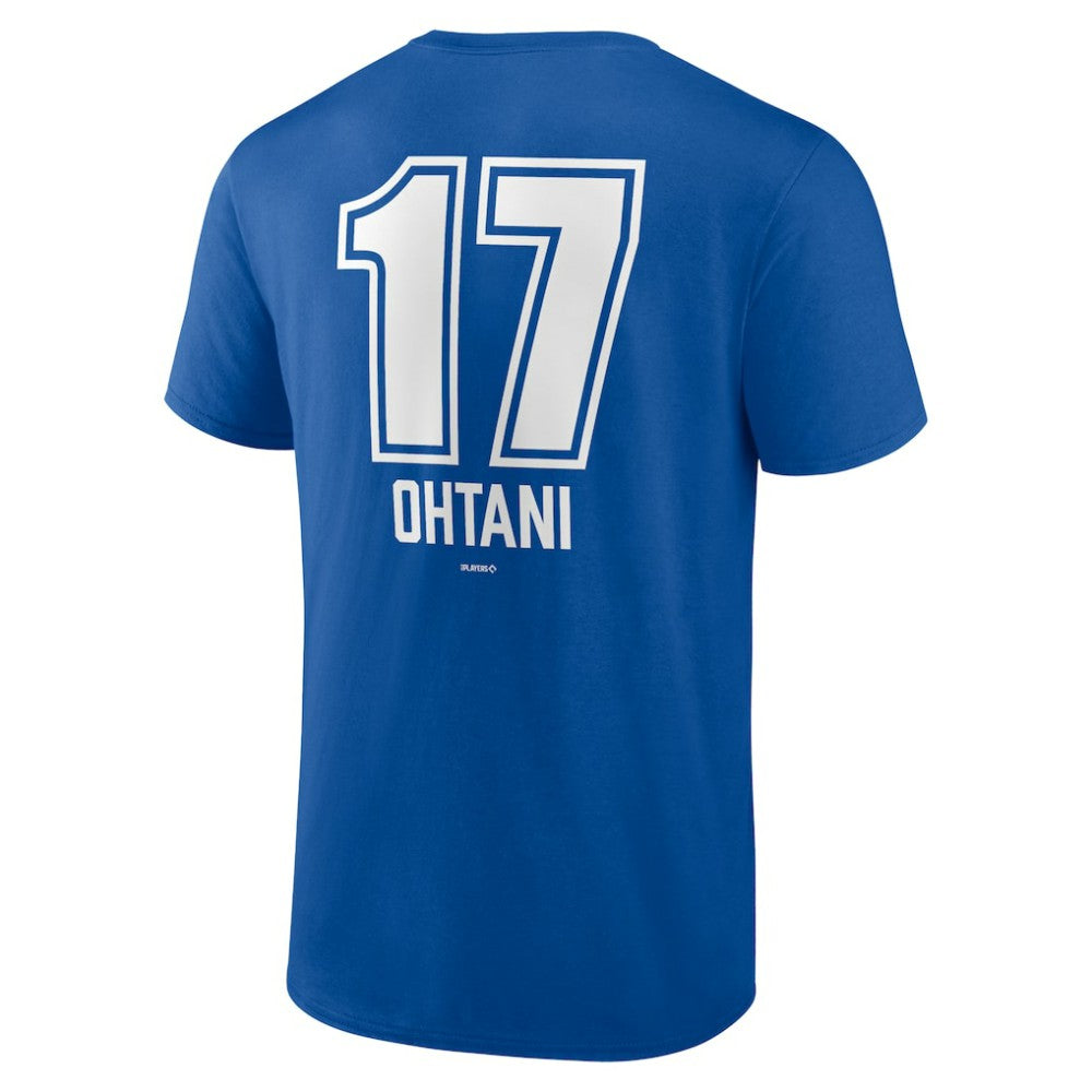 MLB Shohei Ohtani Los Angeles Dodgers Fastball Player Name & Number T-Shirt