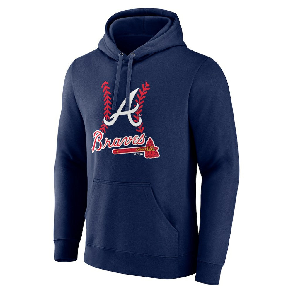 MLB Austin Riley Atlanta Braves Fastball Player Name & Number Pullover Hoodie