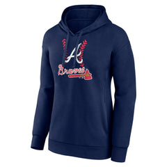 MLB Spencer Strider Atlanta Braves Women's Fastball Player Name & Number Pullover Hoodie