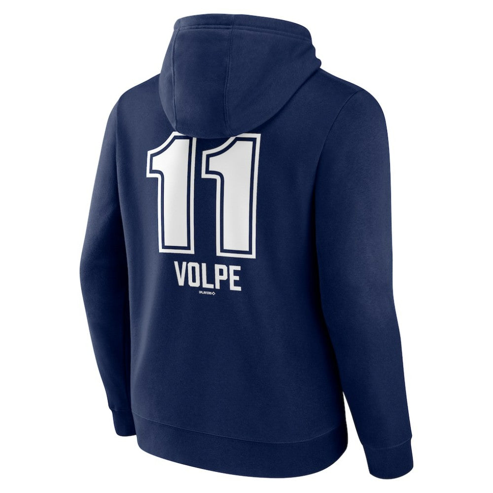 MLB Anthony Volpe New York Yankees Fastball Player Name & Number Pullover Hoodie