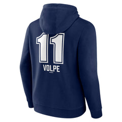 MLB Anthony Volpe New York Yankees Fastball Player Name & Number Pullover Hoodie