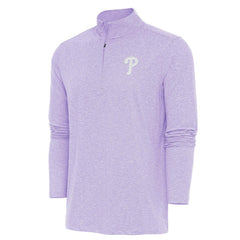 MLB Philadelphia Phillies Antigua Hunk Quarter-Zip Top