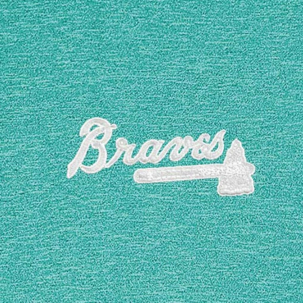 MLB Atlanta Braves Antigua Hunk Quarter-Zip Top