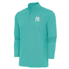 MLB New York Yankees Antigua Hunk Quarter-Zip Top