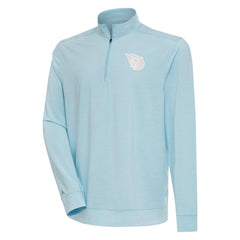 MLB Cleveland Guardians Antigua Bright Quarter-Zip Pullover Top