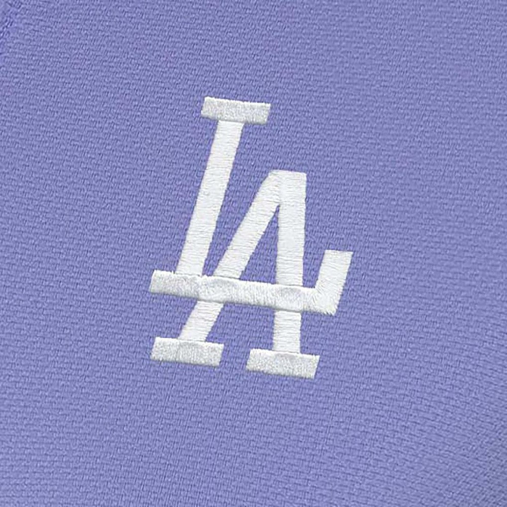 MLB Los Angeles Dodgers Antigua Women's Finish Quarter-Zip Pullover Top