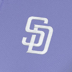 MLB San Diego Padres Antigua Women's Finish Quarter-Zip Pullover Top