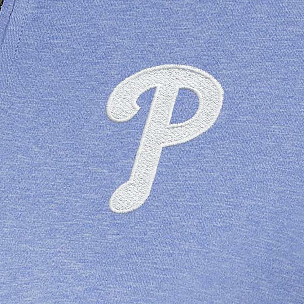MLB Philadelphia Phillies Antigua Women's Mentor Quarter-Zip Pullover Top