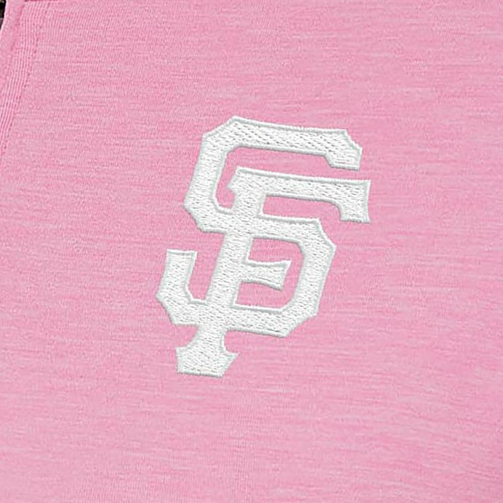MLB San Francisco Giants Antigua Women's Mentor Quarter-Zip Pullover Top