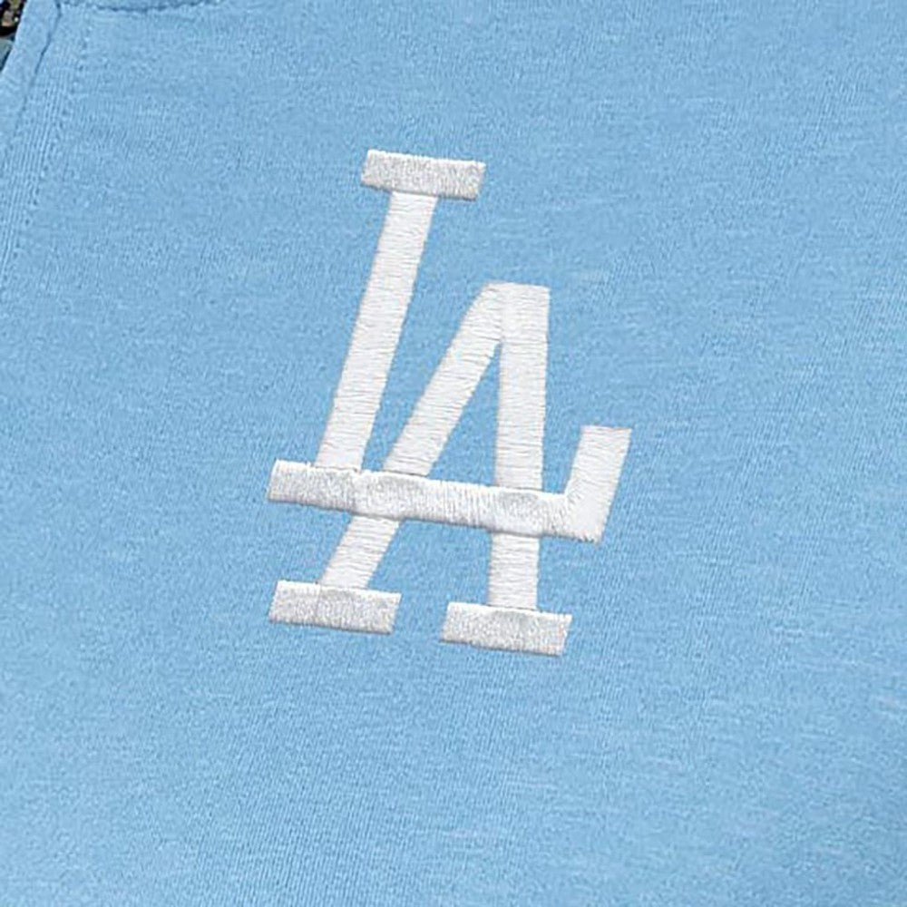 MLB Los Angeles Dodgers Antigua Women's Mentor Quarter-Zip Pullover Top