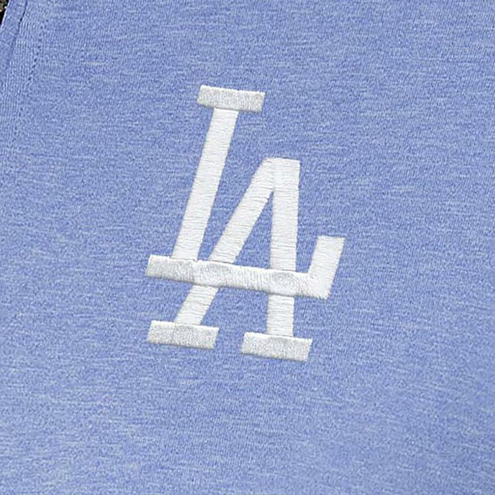 MLB Los Angeles Dodgers Antigua Women's Mentor Quarter-Zip Pullover Top