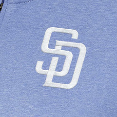 MLB San Diego Padres Antigua Women's Mentor Quarter-Zip Pullover Top