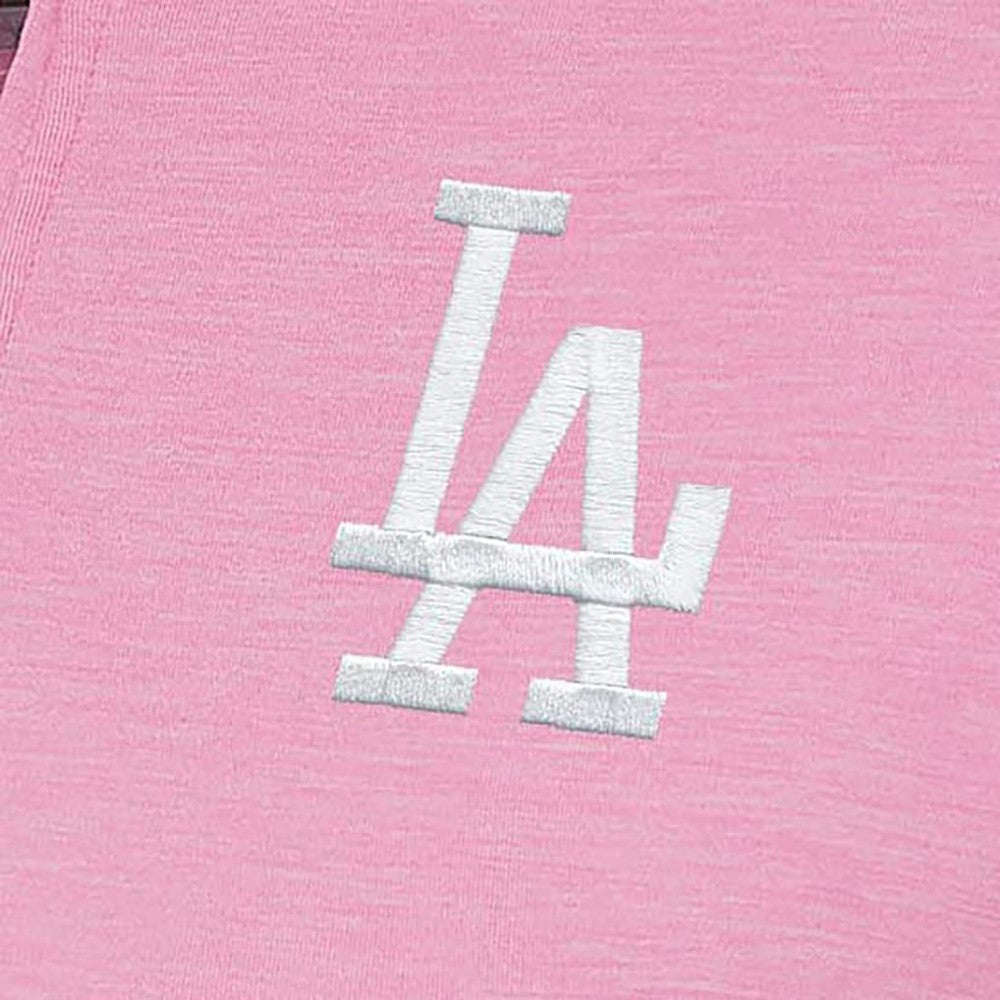 MLB Los Angeles Dodgers Antigua Women's Mentor Quarter-Zip Pullover Top