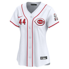 MLB Elly De La Cruz Cincinnati Reds Nike Women's Home Limited Player Jersey – White