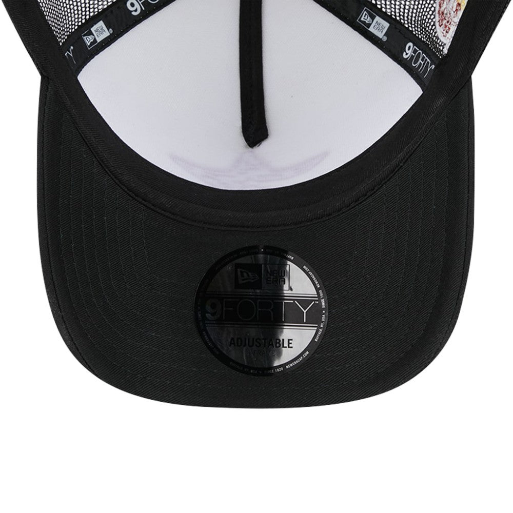 MLB Houston Astros New Era Checkered Flag A-Frame Trucker 9FORTY Adjustable Hat