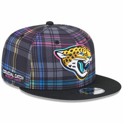 2024 NFL Crucial Catch Plaid 9FIFTY Snapback Hat - Jacksonville Jaguars
